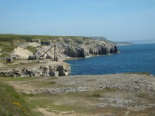 Rugged Landscape of Portland Island Dorsetp