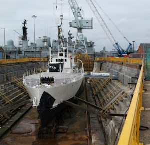 M33 Monitor Portsmouth Historic Dockyard