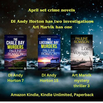 April set crime novels by Pauline Rowson